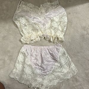 Neiman Marcus Cream Chemise Intimates